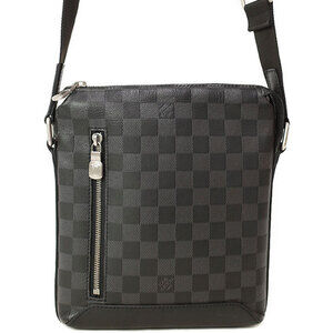 Louis Vuitton Damier Infini Black Discovery Messenger Shoulder Bag